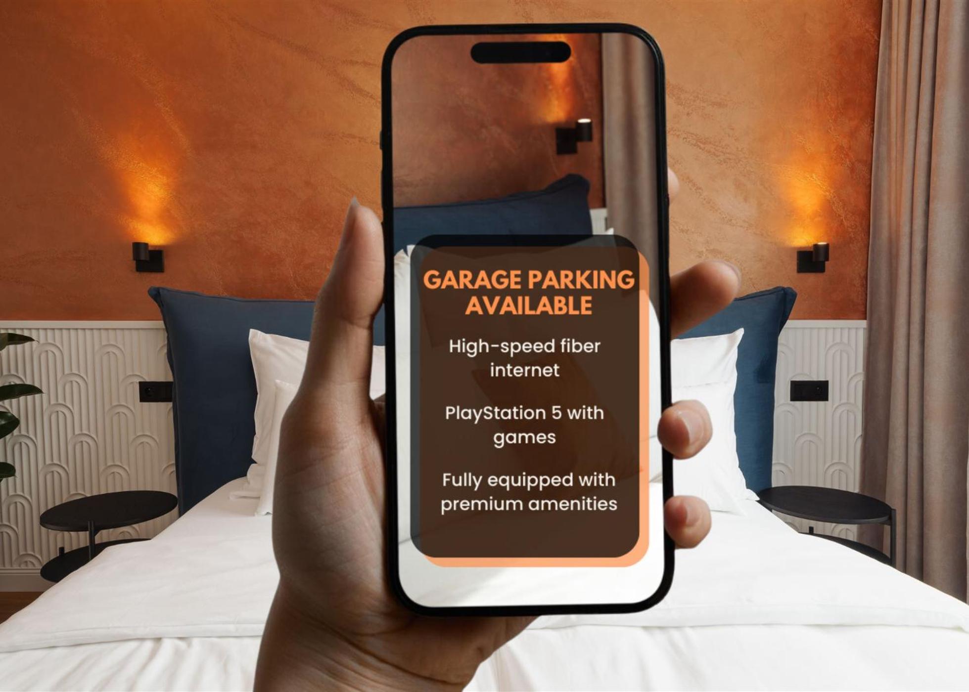 Luxury Sunny Home - Garage Parking, Metro, Balcony, Ps5 With Games Prag Dış mekan fotoğraf